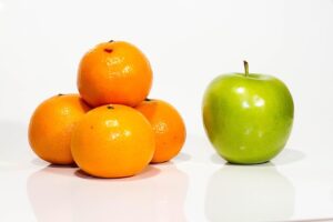 apple, orange, fruit